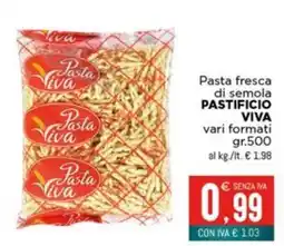 Altasfera Pasta fresca di semola Pastificio Viva offerta