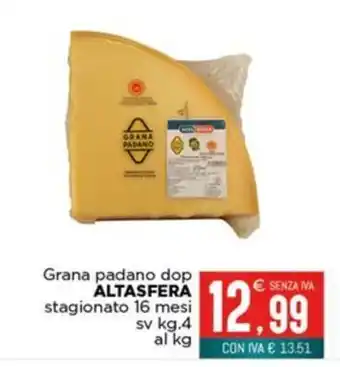 Altasfera Grana padano dop altasfera offerta