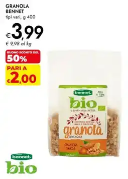 Bennet Granola Bennet offerta