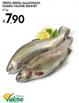 Bennet Trota iridea salmonata filiera valore bennet offerta