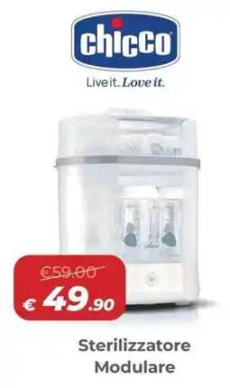 Ideal Bimbo Chicco Sterilizzatore Modulare offerta