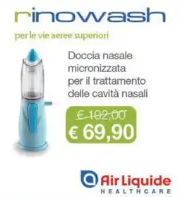 Ideal Bimbo rinowash Doccia nasale micronizzata offerta