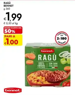 Bennet Ragù Bennet offerta