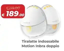 Ideal Bimbo Tiralatte indossabile Motion Inbra doppio offerta