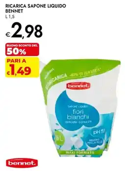 Bennet Ricarica sapone liquido bennet offerta