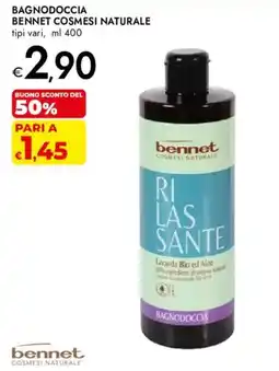 Bennet Bagnodoccia Bennet Cosmesi Naturale offerta