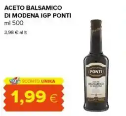 Oasi Aceto balsamico di Modena IGP Ponti offerta
