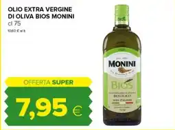 Oasi Olio extra vergine di oliva bios monini offerta