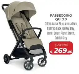 Ideal Bimbo Passeggino Quid 3 offerta