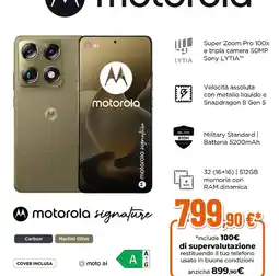 Expert motorola signature offerta