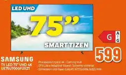 Expert Samsung TV LED 75" UHD 4K offerta
