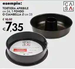 Bennet Tortiera apribile 1 fondo Casa offerta