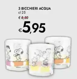 Bennet Bicchieri acqua offerta