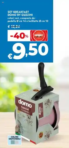 Bennet Set Breakfast Domo by Guzzini offerta