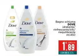 Altasfera Bagno schiuma Dove offerta