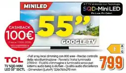 Expert TCL TV SQD-MINI LED 55" 55C7L offerta
