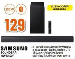 Expert Samsung Soundbar HWB450F offerta