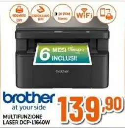 Expert Brother Multifunzione Laser DCP-L1640W offerta