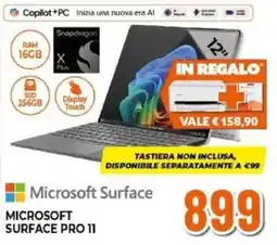 Expert Microsoft Surface Surface Pro 11 offerta