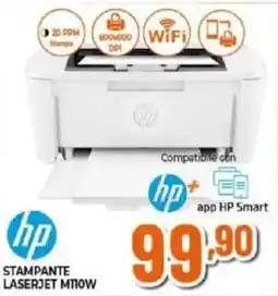 Expert hp STAMPANTE LASERJET M110W offerta