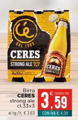 Altasfera Birra CERES strong ale offerta