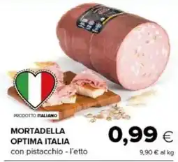 Oasi Mortadella Optima Italia con pistacchio offerta