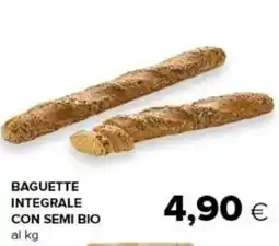 Oasi Baguette integrale con semi bio offerta
