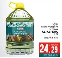 Altasfera Olio di Oliva Extra Vergine ALTASFERA offerta