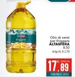 Altasfera Olio di semi per friggere Altasfera offerta