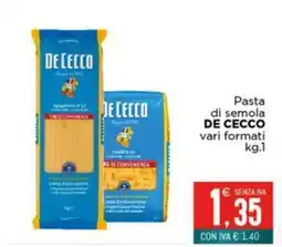 Altasfera Pasta di semola DE CECCO offerta