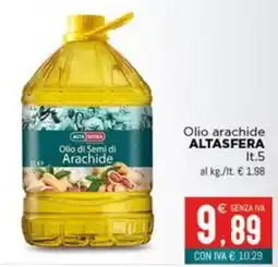 Altasfera Olio di Semi di Arachide ALTASFERA offerta