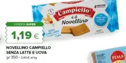 Oasi Novellino Campiello senza latte e uova offerta