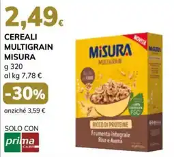 Basko Cereali Multigrain Misura offerta