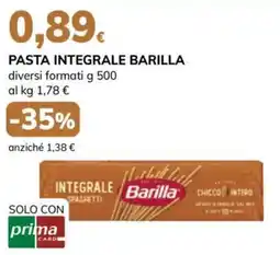 Basko Pasta integrale Barilla offerta