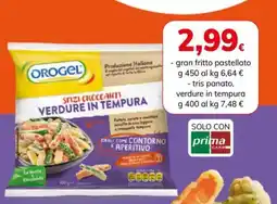 Basko Orogel sfizi croccanti verdure in tempura offerta