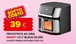 Oasi Friggitrice ad aria Smart-J 8 lt black/silver offerta
