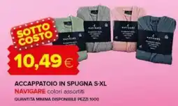 Oasi Accappatoio in spugna Navigare offerta
