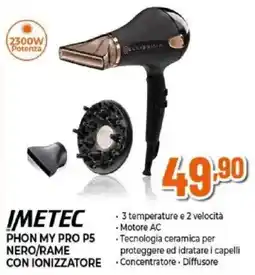 Expert Imetec Phon My Pro P5 Nero/Rame offerta
