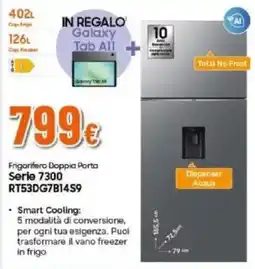 Expert Frigorifero Doppia Porta Serie 7300 offerta