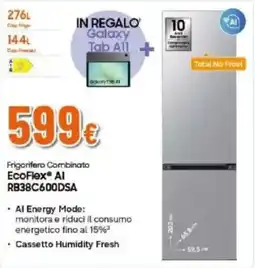 Expert Frigorifero Combinato EcoFlex® AI offerta