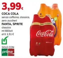 Basko Coca Cola senza caffeina, classica, zero zuccheri offerta