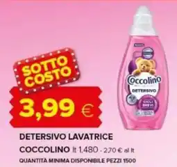 Oasi Detersivo lavatrice Coccolino offerta