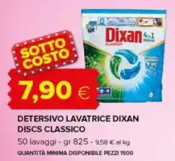 Oasi Detersivo lavatrice Dixan Discs Classico offerta
