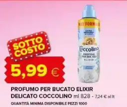 Oasi Profumo per bucato elixir delicato coccolino offerta