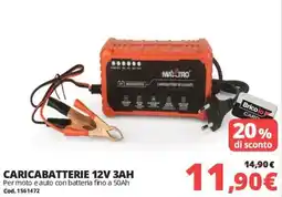 Brico Io Caricabatterie 12V Maxtro offerta