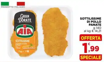 Sottilissime di pollo panate