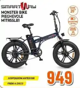 Expert Smartway Monster Bike Pieghedole Mitr5slb1 offerta