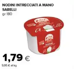 Oasi Nodini intrecciati a mano Sabelli offerta