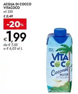 Bennet Acqua di cocco Vitacoco offerta