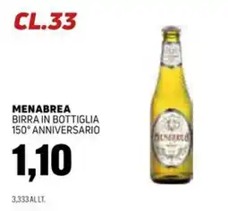 Emporio Amato Menabrea birra in bottiglia 150° anniversario offerta
